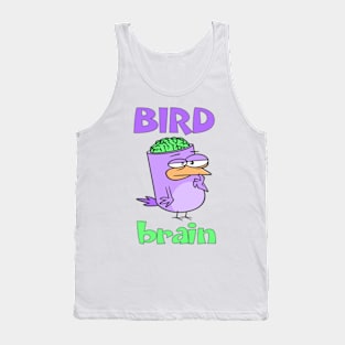 Birdbrain Design for Bird Lovers Tank Top